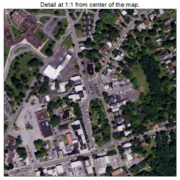 Clinton, New York aerial imagery detail