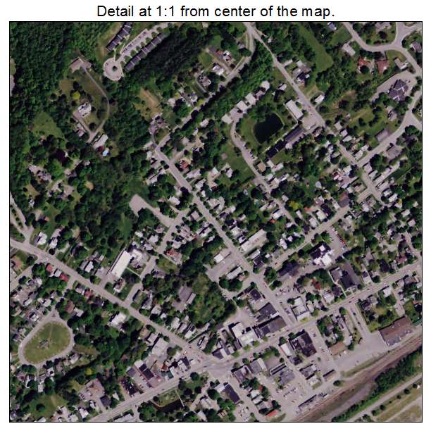 Cobleskill, New York aerial imagery detail