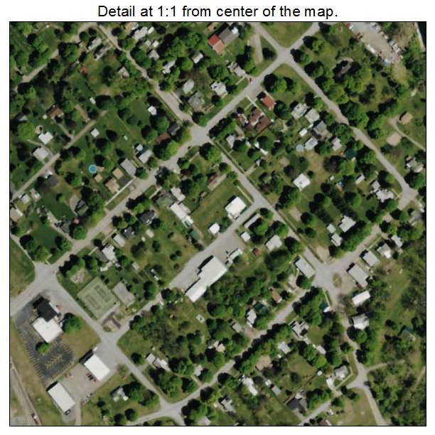 Dresden, New York aerial imagery detail