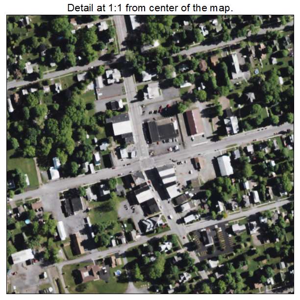 Dundee, New York aerial imagery detail