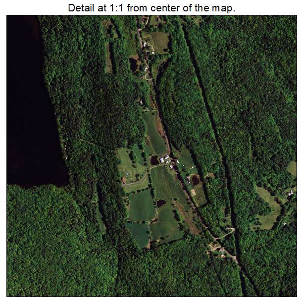 East Nassau, New York aerial imagery detail
