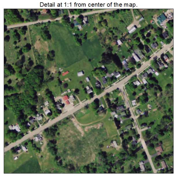 East Randolph, New York aerial imagery detail