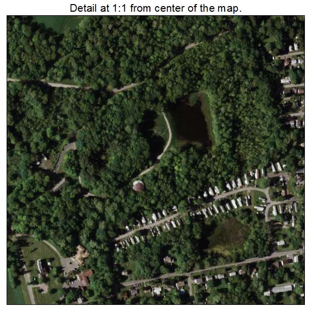 Fairview, New York aerial imagery detail