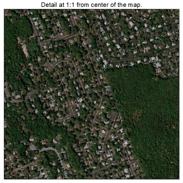 Farmingville, New York aerial imagery detail
