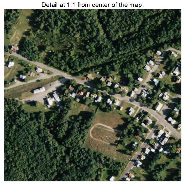 Harrisville, New York aerial imagery detail