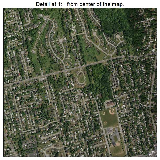 Irondequoit, New York aerial imagery detail