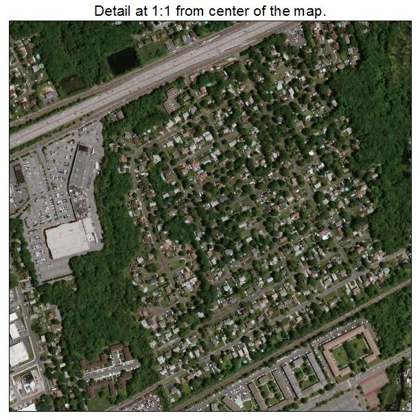 Islip, New York aerial imagery detail