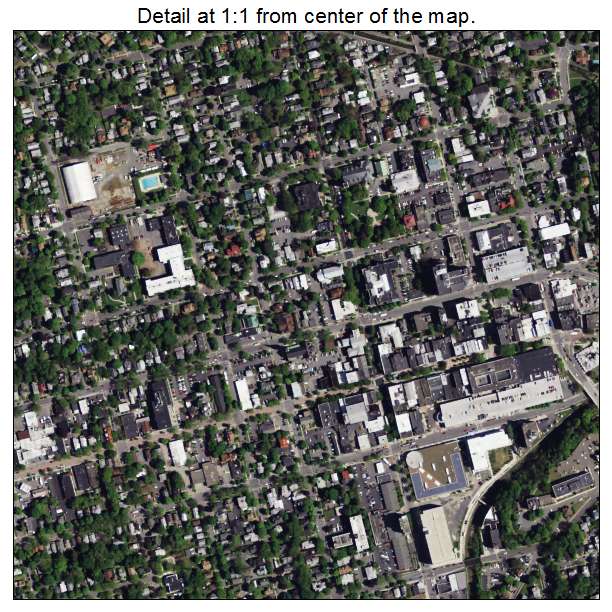 Ithaca, New York aerial imagery detail