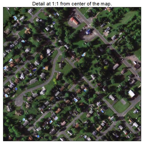 Lakeland, New York aerial imagery detail