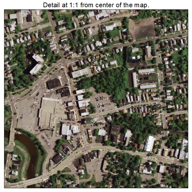 Lancaster, New York aerial imagery detail