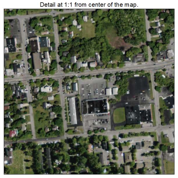 Lewiston, New York aerial imagery detail