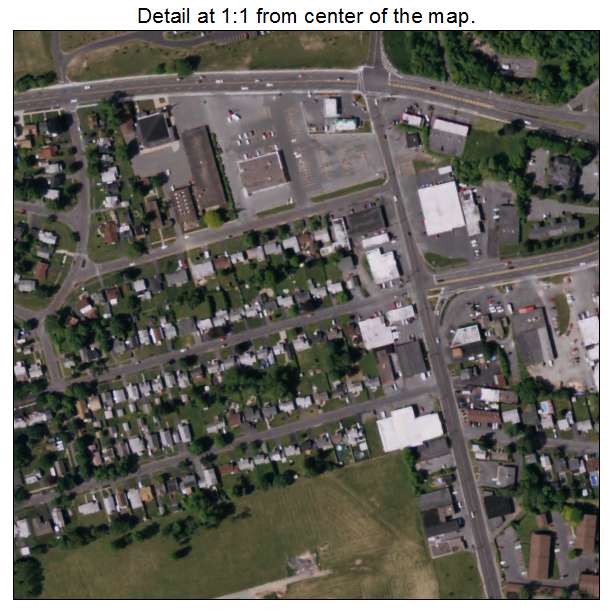 Lyncourt, New York aerial imagery detail