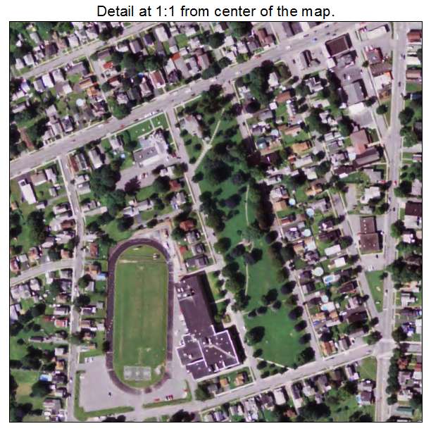 Mohawk, New York aerial imagery detail