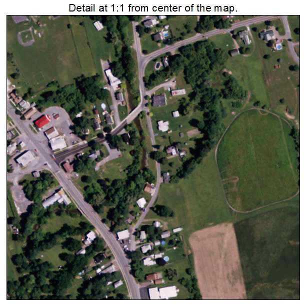 Munnsville, New York aerial imagery detail