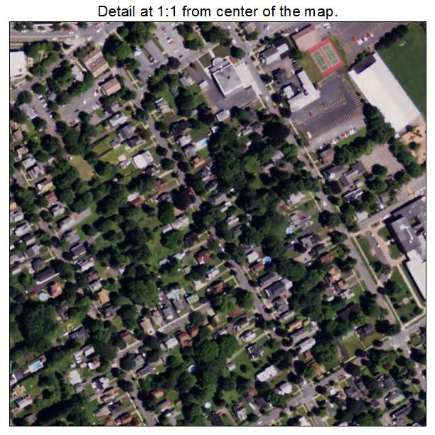 New Hartford, New York aerial imagery detail