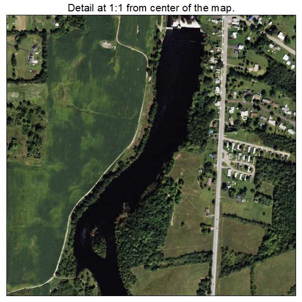 Norfolk, New York aerial imagery detail
