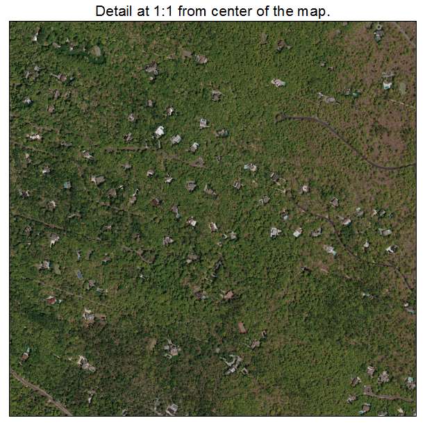 Northwest Harbor, New York aerial imagery detail