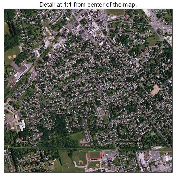 Oneida, New York aerial imagery detail