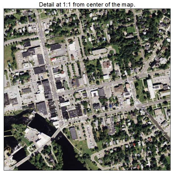 Potsdam, New York aerial imagery detail