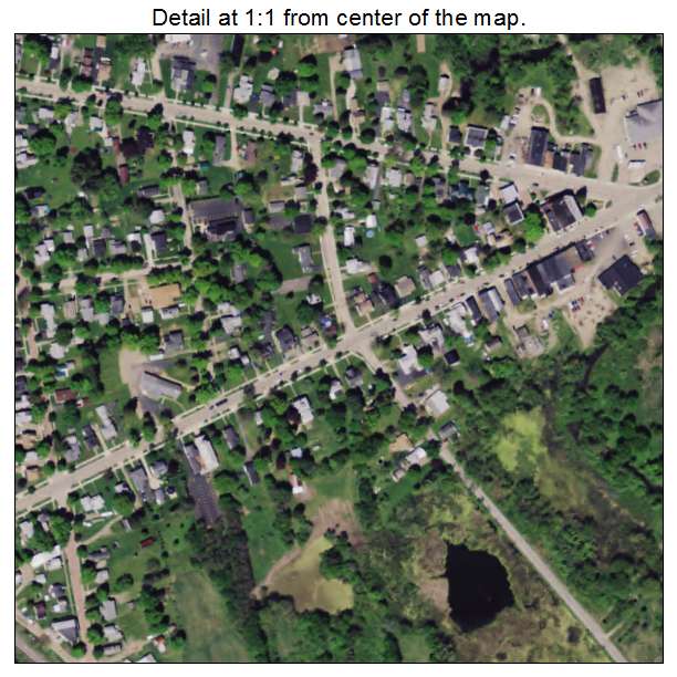 Randolph, New York aerial imagery detail