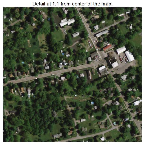 Rushville, New York aerial imagery detail