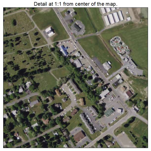 South Corning, New York aerial imagery detail