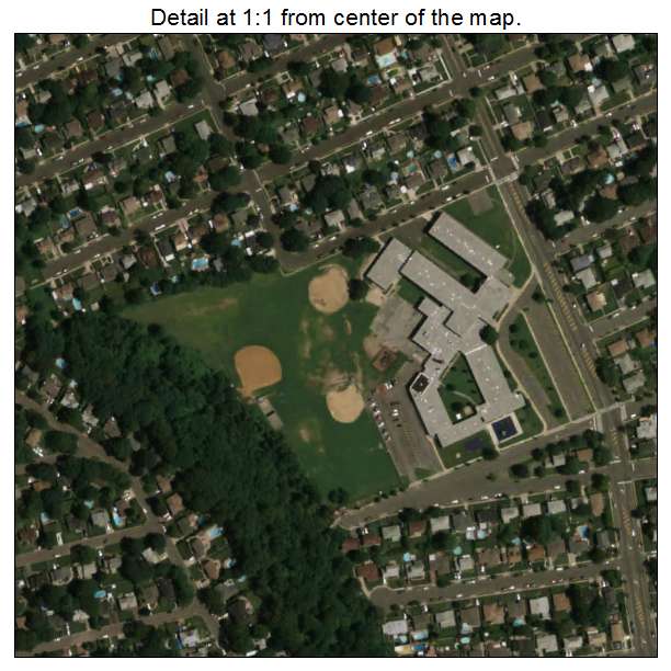 South Farmingdale, New York aerial imagery detail