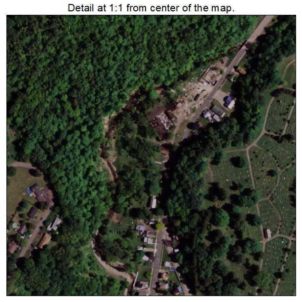 St Johnsville, New York aerial imagery detail