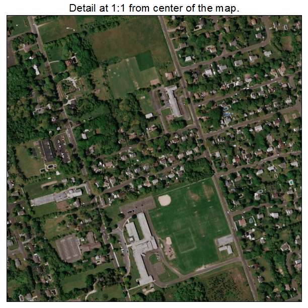 Terryville, New York aerial imagery detail