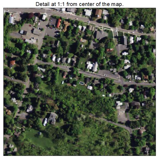 Trumansburg, New York aerial imagery detail