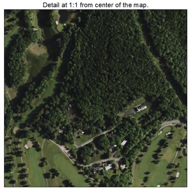 West Elmira, New York aerial imagery detail