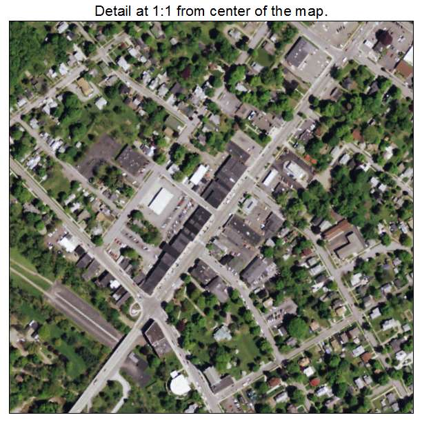 Westfield, New York aerial imagery detail