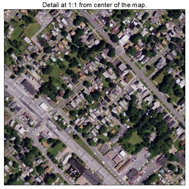 Whitesboro, New York aerial imagery detail