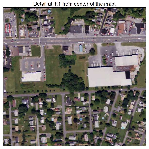 Yorkville, New York aerial imagery detail