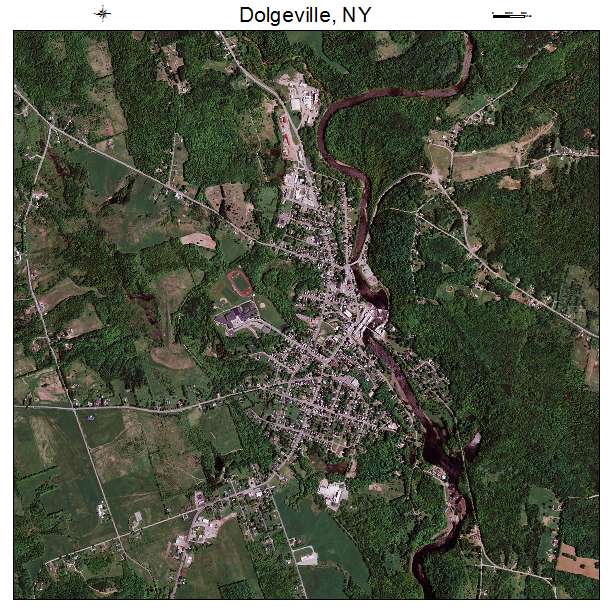 Dolgeville, NY air photo map