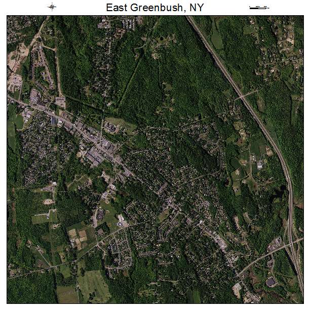 East Greenbush, NY air photo map