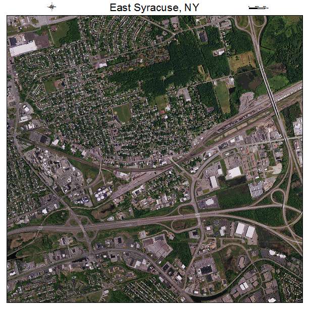East Syracuse, NY air photo map