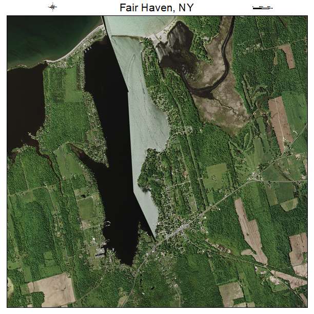 Fair Haven, NY air photo map