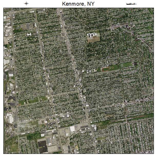 Kenmore, NY air photo map