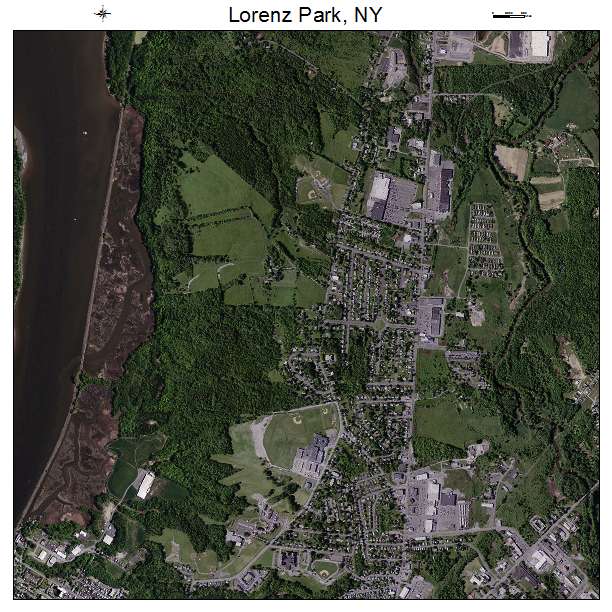 Lorenz Park, NY air photo map
