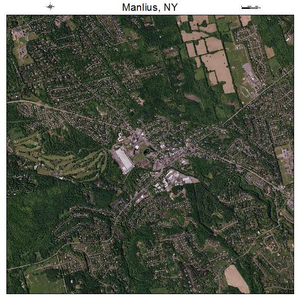Manlius, NY air photo map