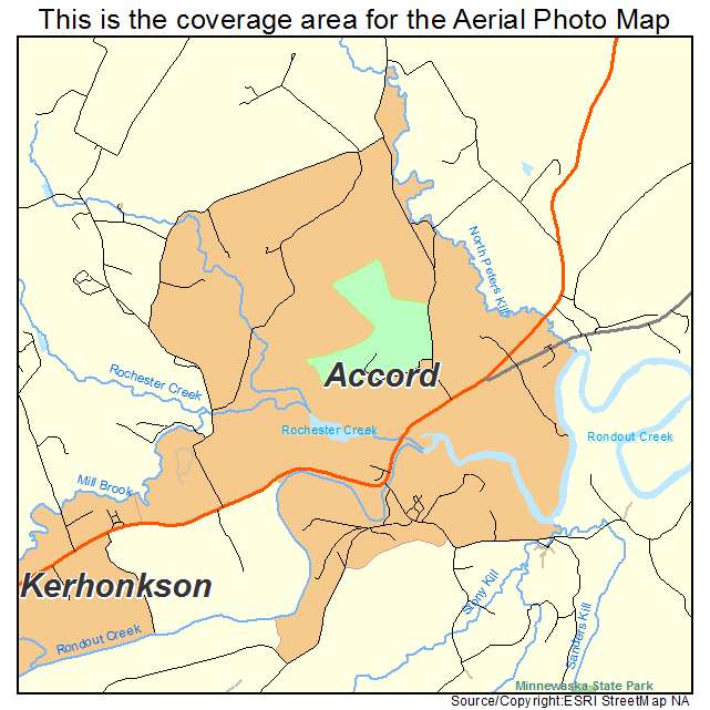 Accord, NY location map 