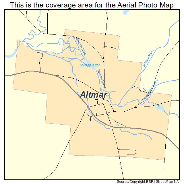 Altmar, NY location map 