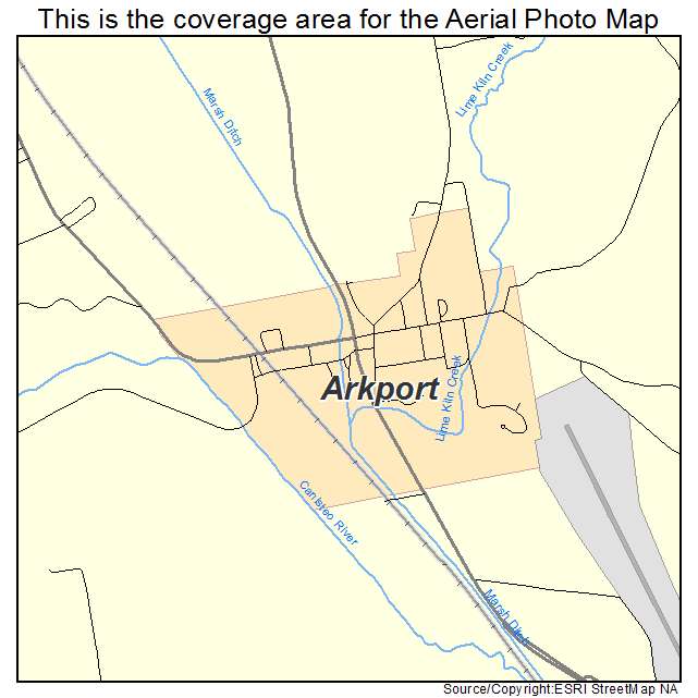 Arkport, NY location map 