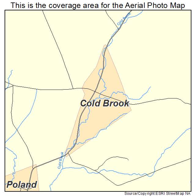 Cold Brook, NY location map 