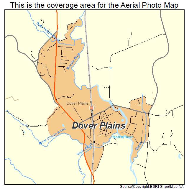 Dover Plains, NY location map 