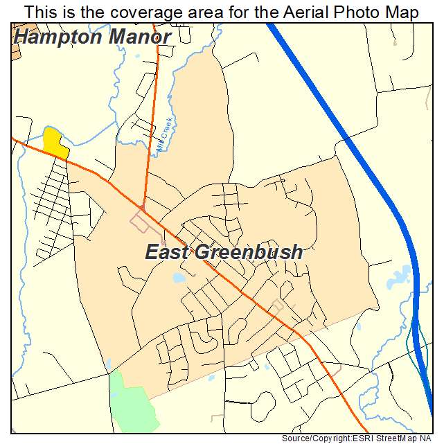 East Greenbush, NY location map 