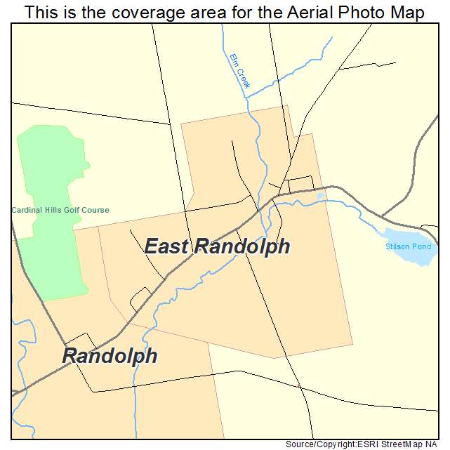 East Randolph, NY location map 