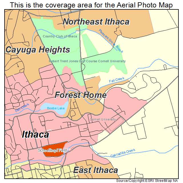 Forest Home, NY location map 