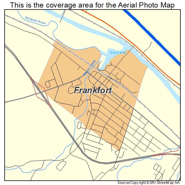 Frankfort, NY location map 
